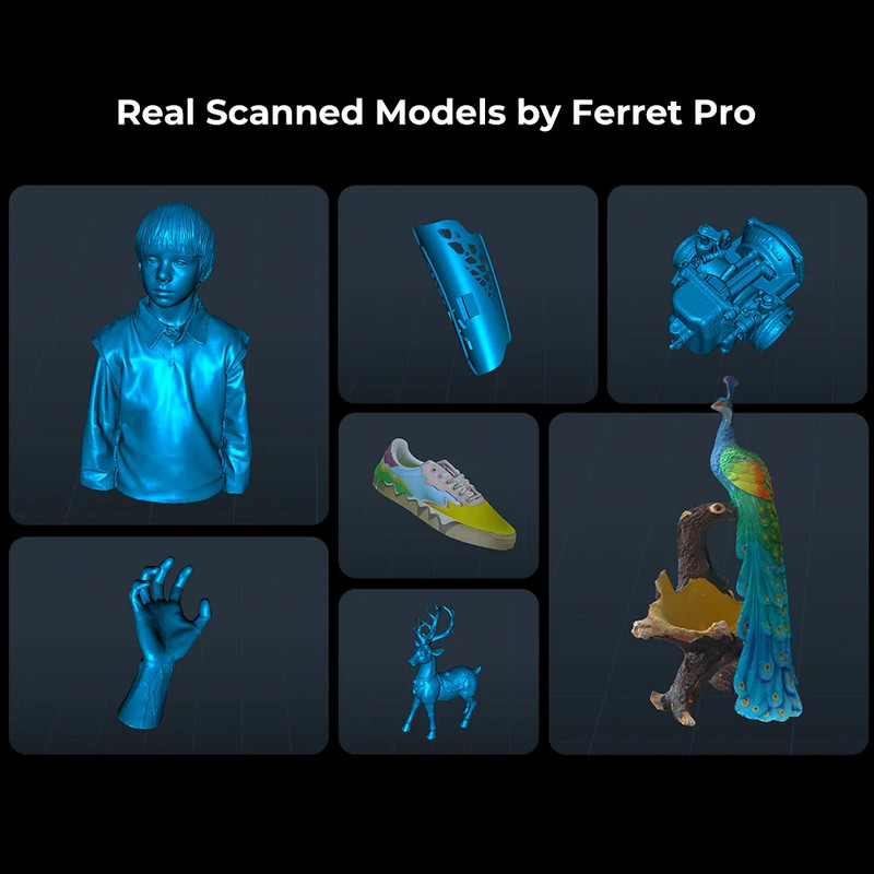 3D Scanner CREALITY CR-SCAN FERRET PRO gallery