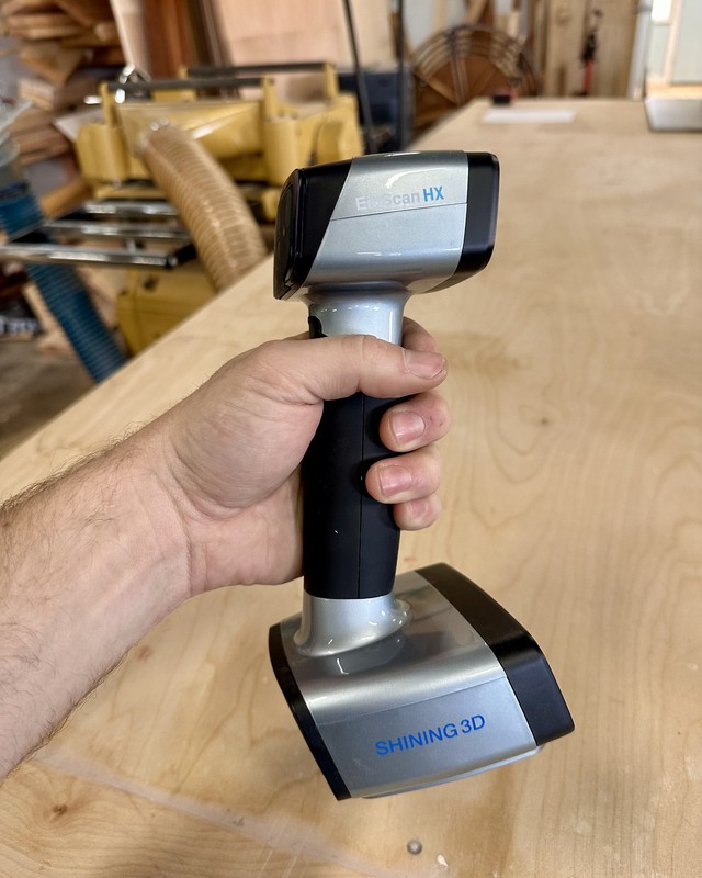Einscan HX Handheld 3D Scanner in Wheeled Hard Case, Barely Used gallery