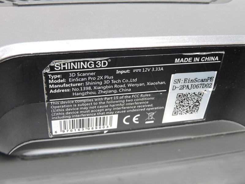 Shining 3D Ein Scan Pro 2x plus - MINT CONDITION! gallery