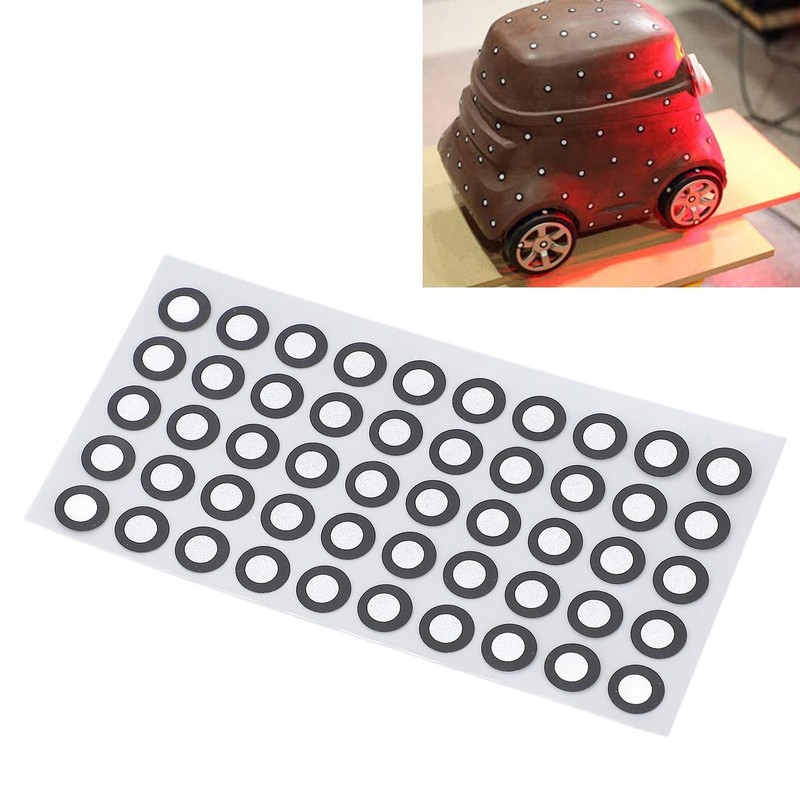 1000x 3D Scanning Marker ID 6mm OD 10mm High Reflection Strong Adhesion 3D T NEW gallery