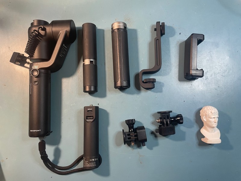 Revopoint 3D Scanners: Range, Mini, Stabilizer, Dual Axis Turn Table, Hard Case gallery