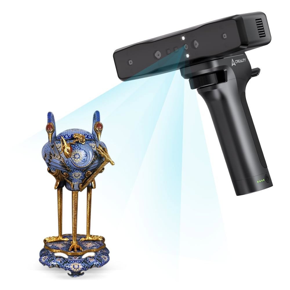 Creality Otter Lite Wireless 3D Scanner AI-Powered 30ps 0.05mm High Accuracy US gallery