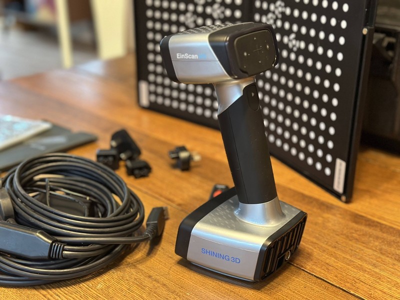 3D Scanner Einscan HX Handheld Hybrid Blue LED Laser and EXTRAS gallery