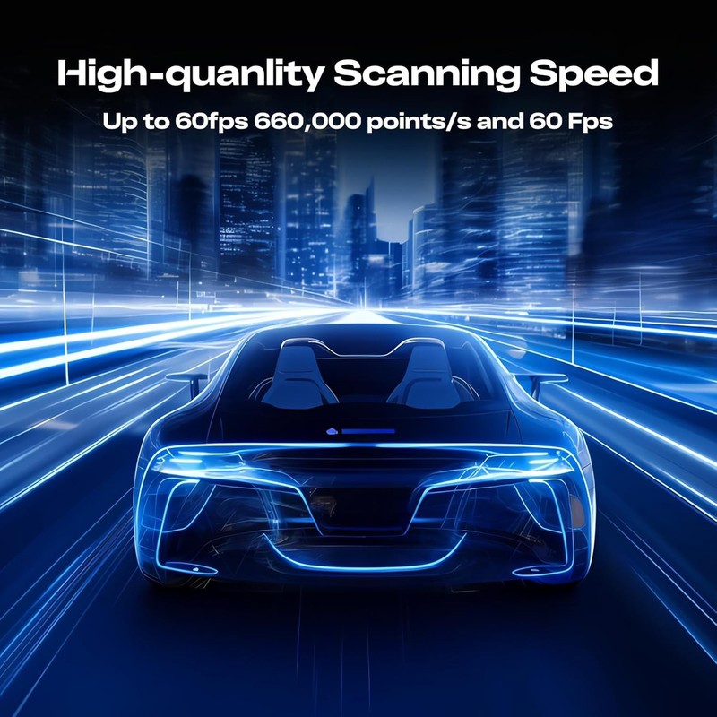 Creality Raptor Pro 3D Scanner for 3D Printing, 60fps Anti-Shake Tracking gallery