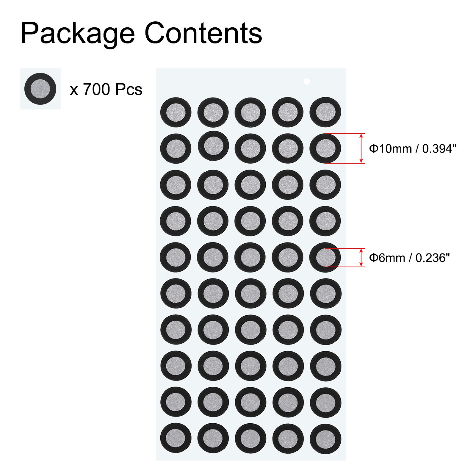 700Pcs 3D Scanner Markers 6mm for 3D Scanner, 3D Tracking Dots gallery