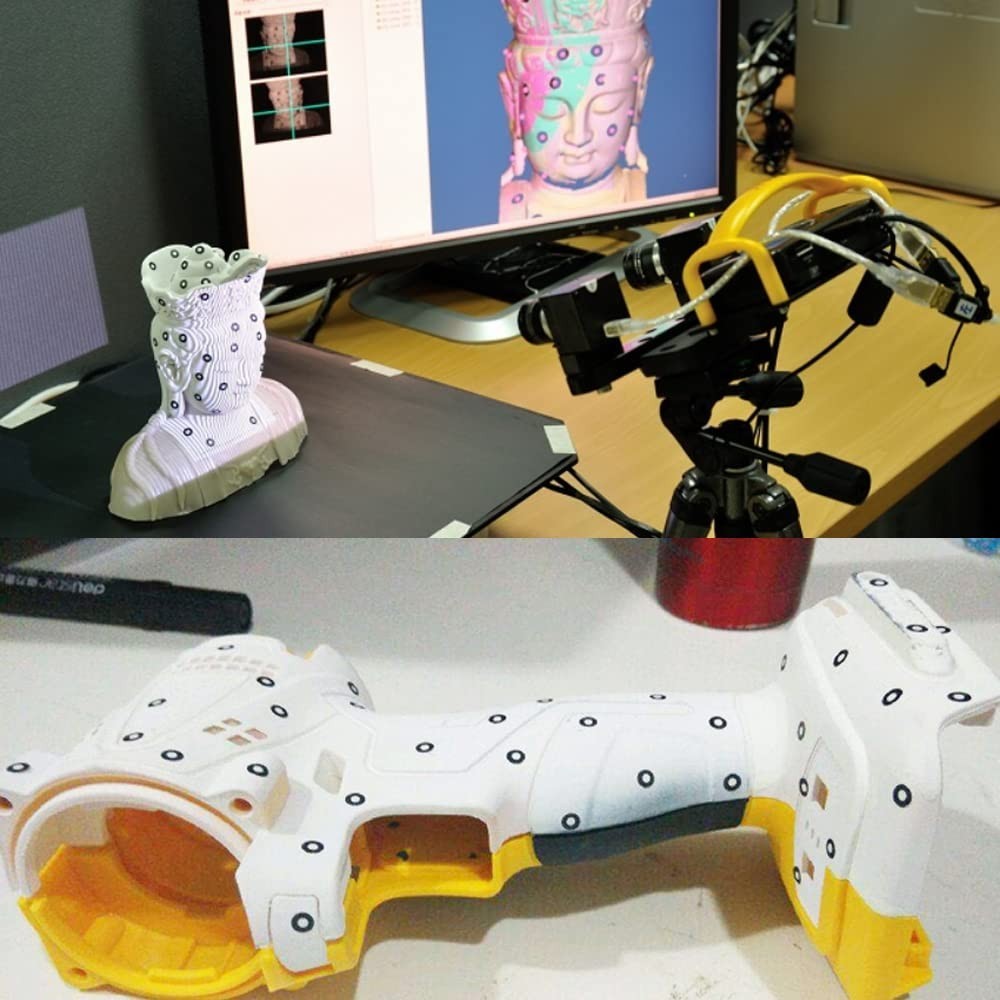 3D Scanning Markers 600pcs Diffuse Reflection Dots for 3D Scanner gallery