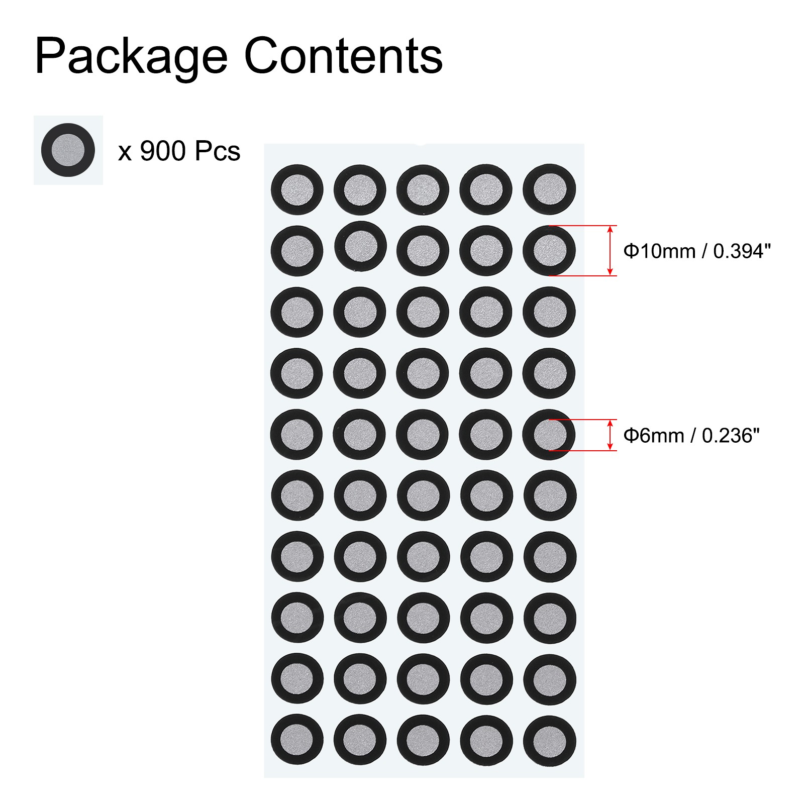 900Pcs 3D Scanner Markers 6mm 3D Scanning Dots for 3D Scanners(6x10mm) gallery