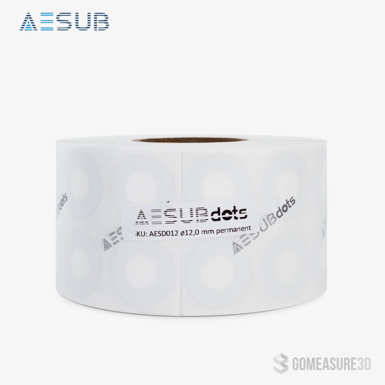 AESUBdots Black and White (Size: 12mm) gallery