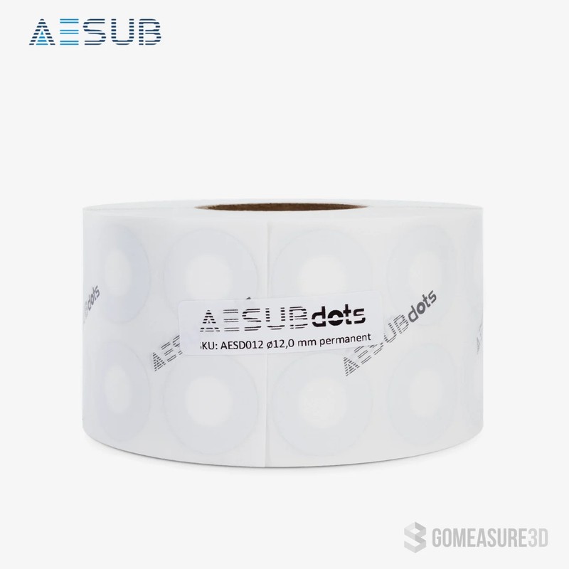 AESUBdots Black and White (Size: 12mm) gallery