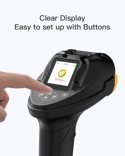 Bluetooth Barcode Scanner, 2D 1D Wireless Handheld Scanner, QR Code Scanner, gallery
