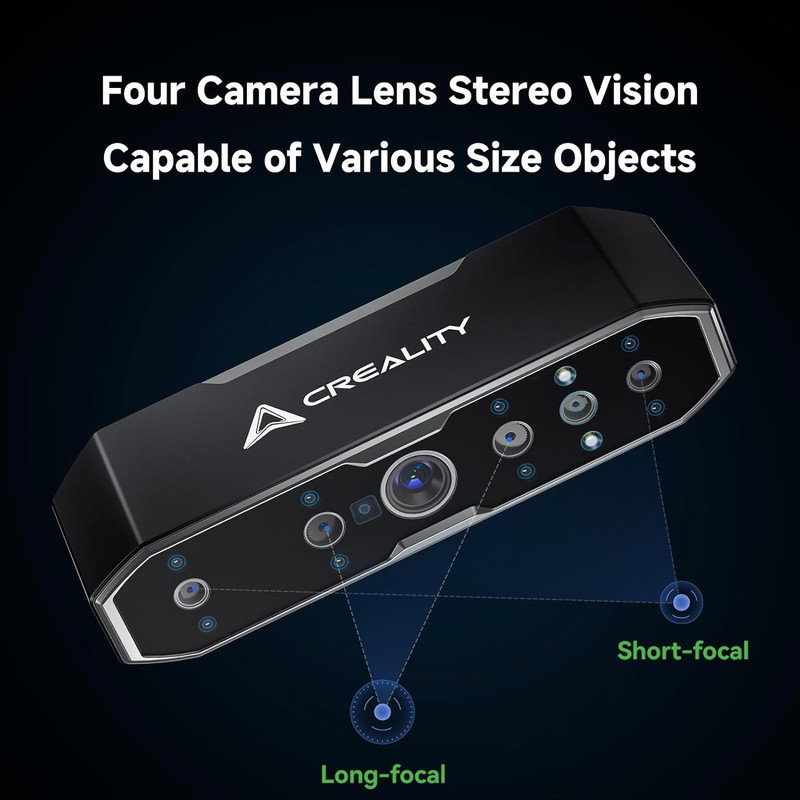 Creality Handheld 3D Scanner CR-Scan Otter 0.02mm Accuracy Full-Color Scanning gallery