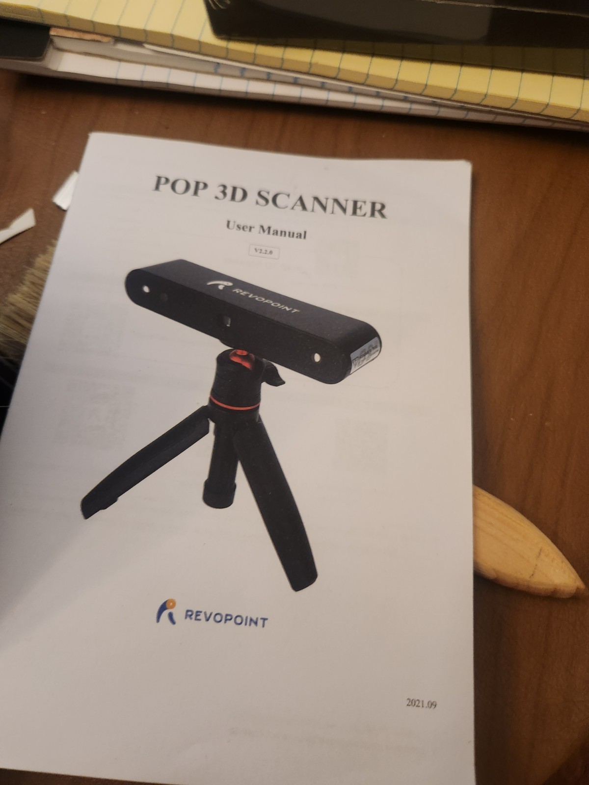 Revopoint Pop 3D Scanner High Precision Handheld Scanner Kit with Tripod G2U gallery