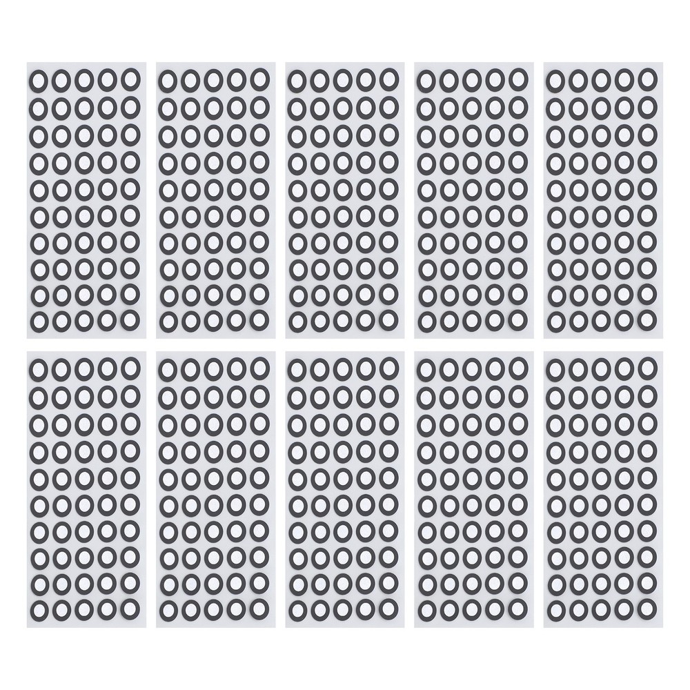 1000x 3D Scanning Marker ID 6mm OD 10mm High Reflection Strong Adhesion 3D T NEW