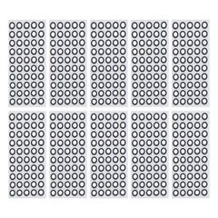 1000x 3D Scanning Marker ID 6mm OD 10mm High Reflection Strong Adhesion 3D T NEW