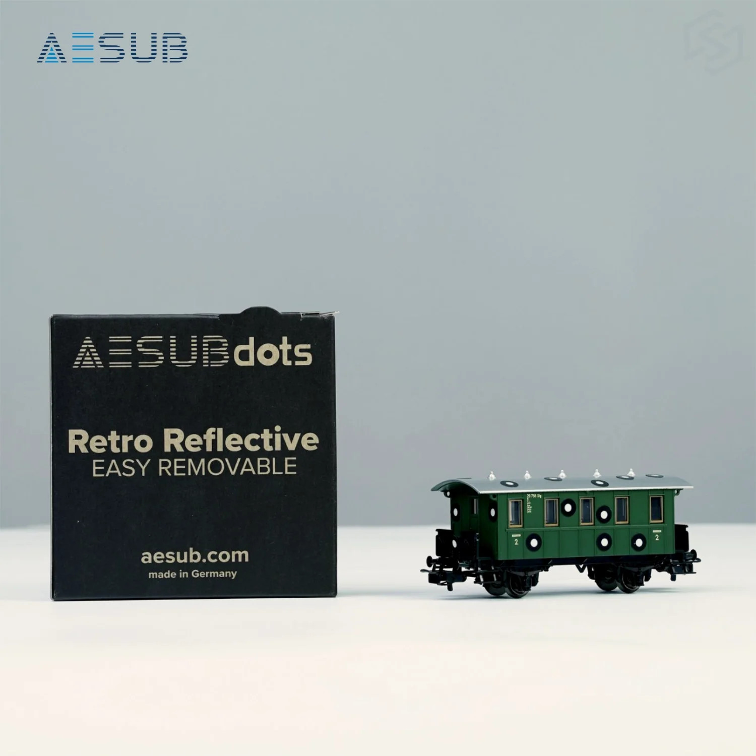 AESUBdots Retro-Reflective EASY REMOVABLE (Size: 3mm) gallery