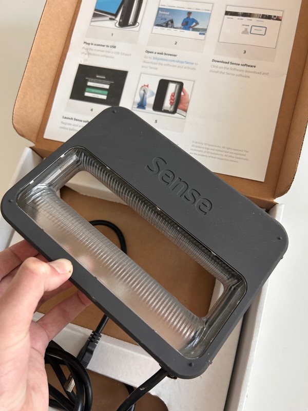 VERY RARE 3D SYSTEMS Sense 3D Scanner + ACTIVATION CODE! Excellent condition! gallery