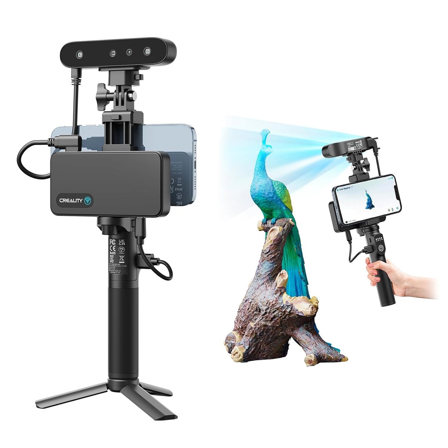 Creality CR-Scan Ferret Pro 3D Scanner Handheld with WiFi 6 Anti-Shake Tracking gallery