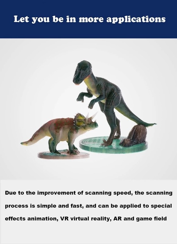 Hand-held Portable 3d Scanner for 3d Item, Animal Human Body Made gallery