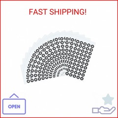 uxcell 1200 Pcs 3D Scanner Markers 6mm High Reflective 3D Scanning Dots 3D Track