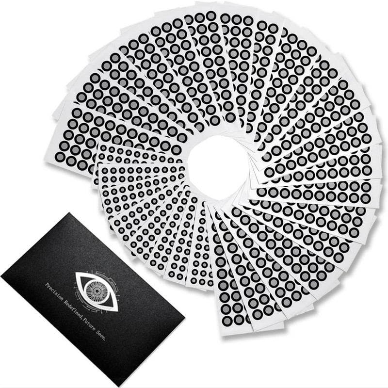 1400 High Precision 3D Scanning Markers Dots 6mm & 3mm for Accurate Tracking gallery