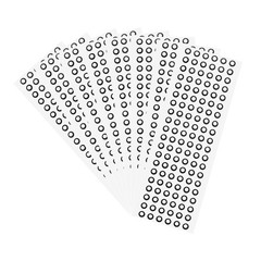 1200 Pcs 3D Scanner Markers 3mm Low Reflective 3D Scanning Dots(3x5mm)