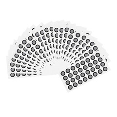 100 Pcs 3D Scanner Markers 8mm High Reflective 3D Scanning Dots(8x12mm)