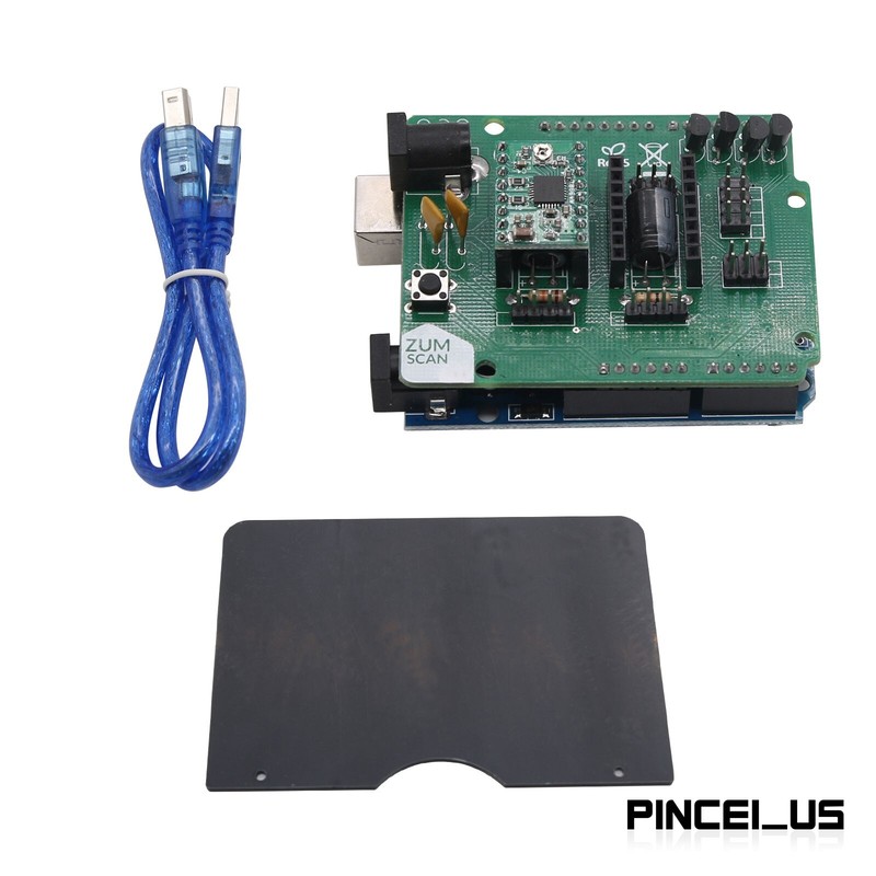 Open Source 3D DIY Laser Scanner Plate Kit w/Adapter Object For Ciclop Printer gallery