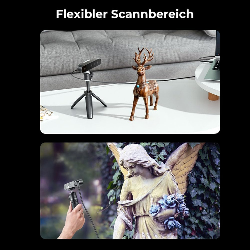 Creality 3D Scanner CR Ferret SE for 3D Printing Handheld with Manual Turntable gallery