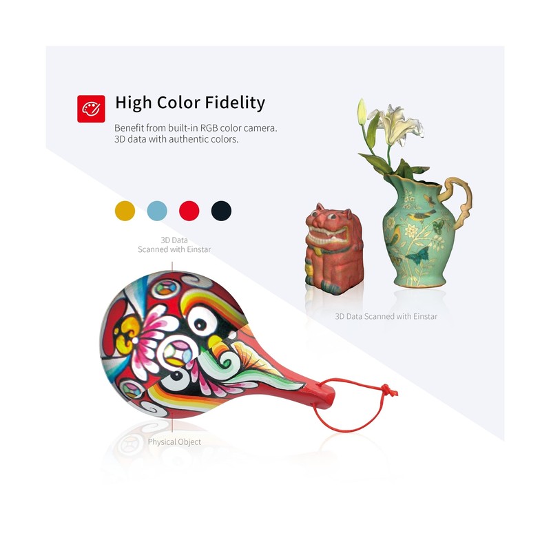 Shining 3D Einstar Handheld 3D Scanner with Detail-Oriented Enhancement Techn... gallery