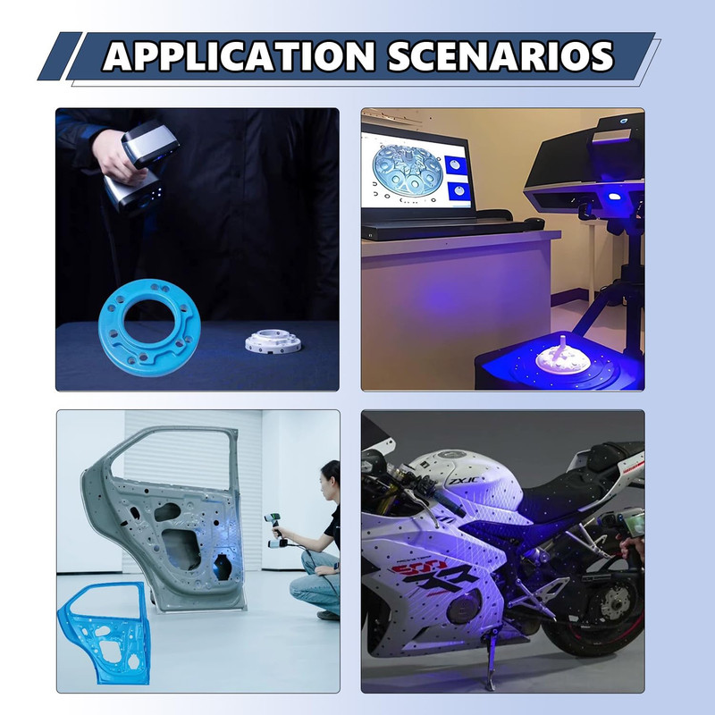 3D Scanner Markers - 600 Dots for Precise Optical Tracking and Scanning gallery