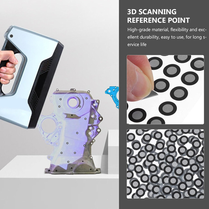 3D Scanning Dots,Scanning Markers,Tracking Dots for 3D Scanning,High Reflective gallery