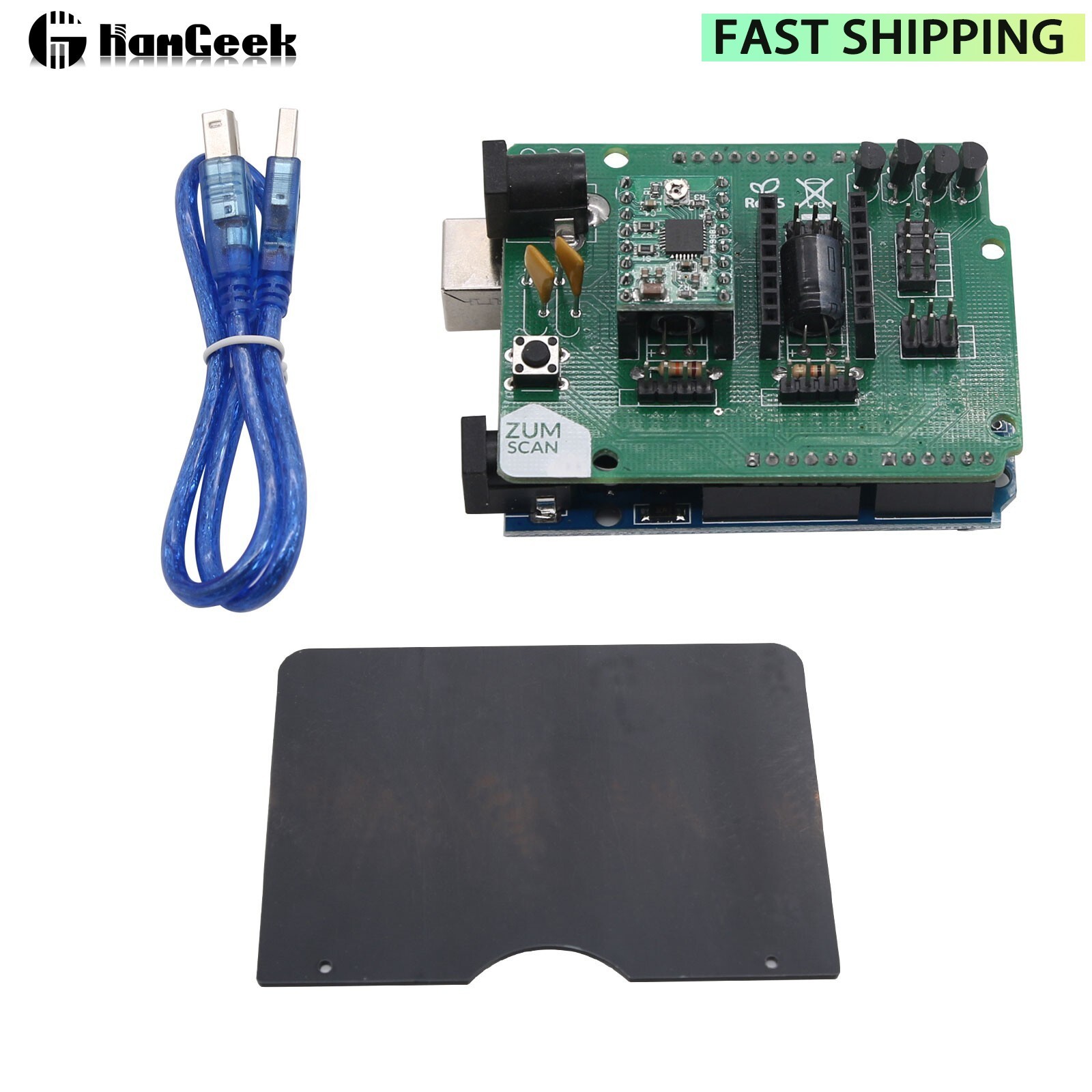 Open Source 3D DIY Laser Scanner Plate Kit w/Adapter Object For Ciclop Printer gallery
