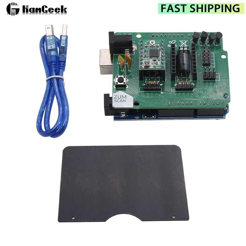 Open Source 3D DIY Laser Scanner Plate Kit w/Adapter Object For Ciclop Printer gallery