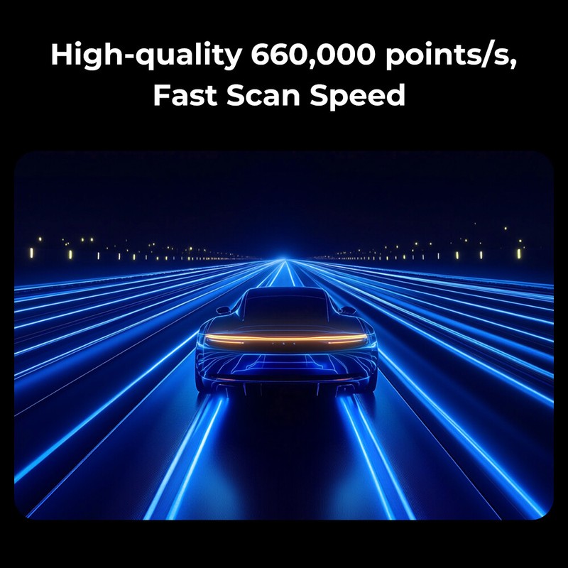 Creality Raptor Pro 3D Scanner 22+7 Blue Laser Lines 60fps for 5-4000mm Objects gallery