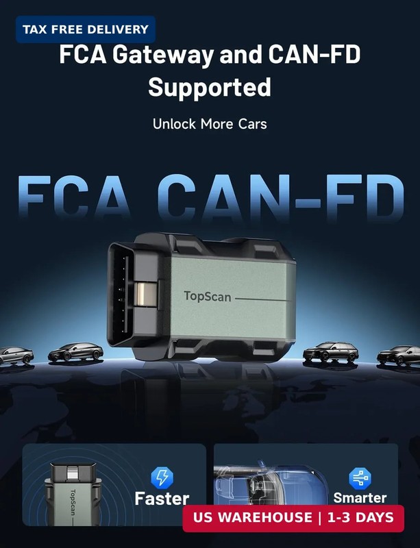 TOPDON TopScan Lite OBD2 Scanner Bluetooth, Bi-Directional Scanner Wireless All gallery