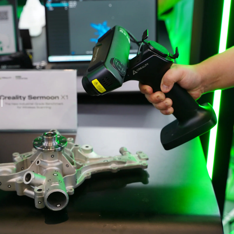 Creality Sermoon X1 Industrial 3D Scanner | Metrology-Grade Hybrid Laser gallery