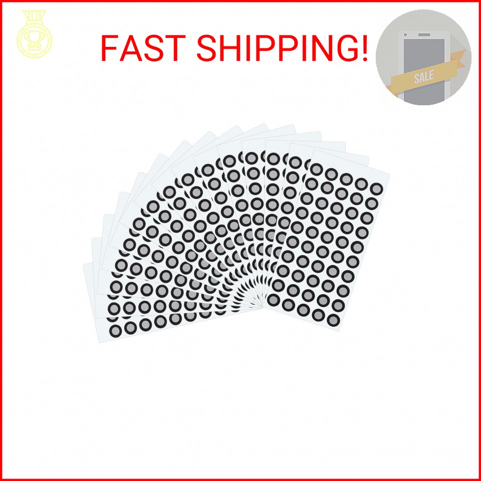 uxcell 1200 Pcs 3D Scanner Markers 6mm High Reflective 3D Scanning Dots 3D Track gallery