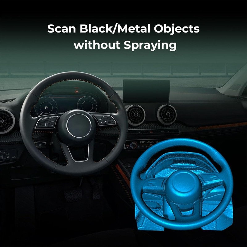 CR-Ferret SE 3D Scanner: 0.1mm High Accuracy, Anti-Shake & Full-Color Capture gallery