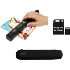 Magic Wand VuPoint Portable Scanner with Carrying Case & 4GB MicroSD Card. NWT.
