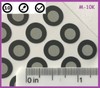 Positioning Targets for 3D Scanning M-10K, Reflective, Black Contour, QTY:10,000 gallery