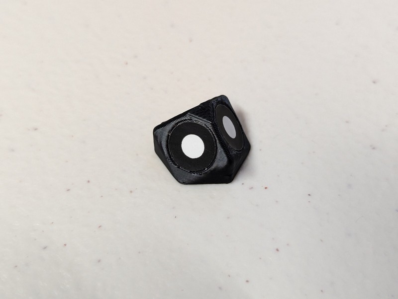 3D Scanner Targets - Geometric Target Markers (Half-Cubic) (10 pieces) gallery