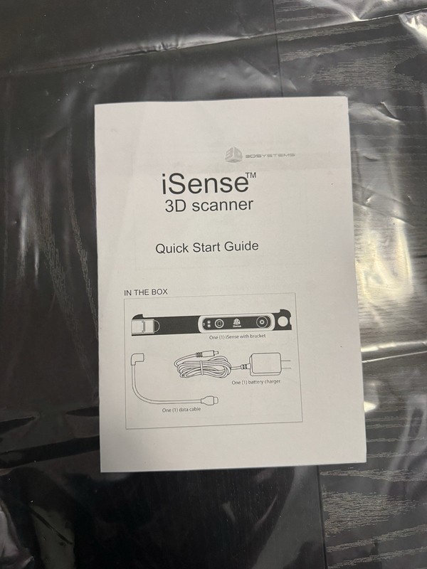 3D Systems iSense 3D Scanner for iPad Air Laser Handheld Lightning Interface gallery