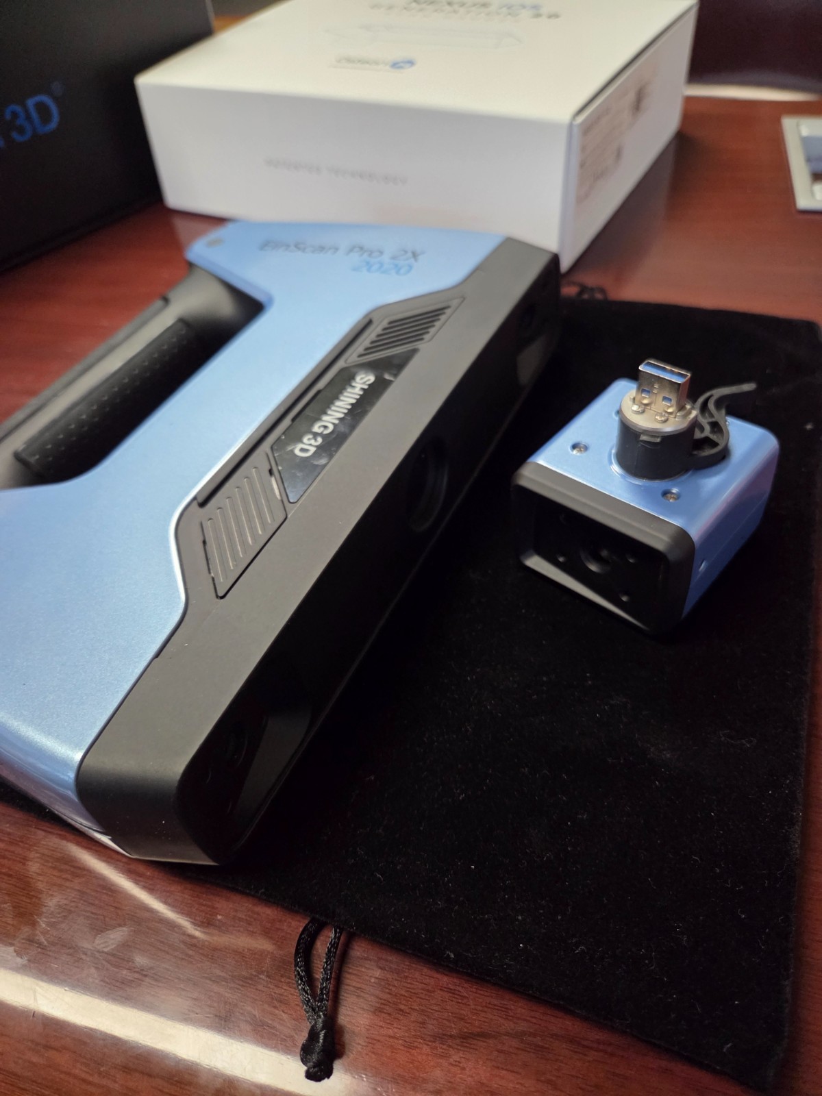 EinScan Pro 2X 2020 3D Scanner W/ Color Pak - Used - Original Box gallery