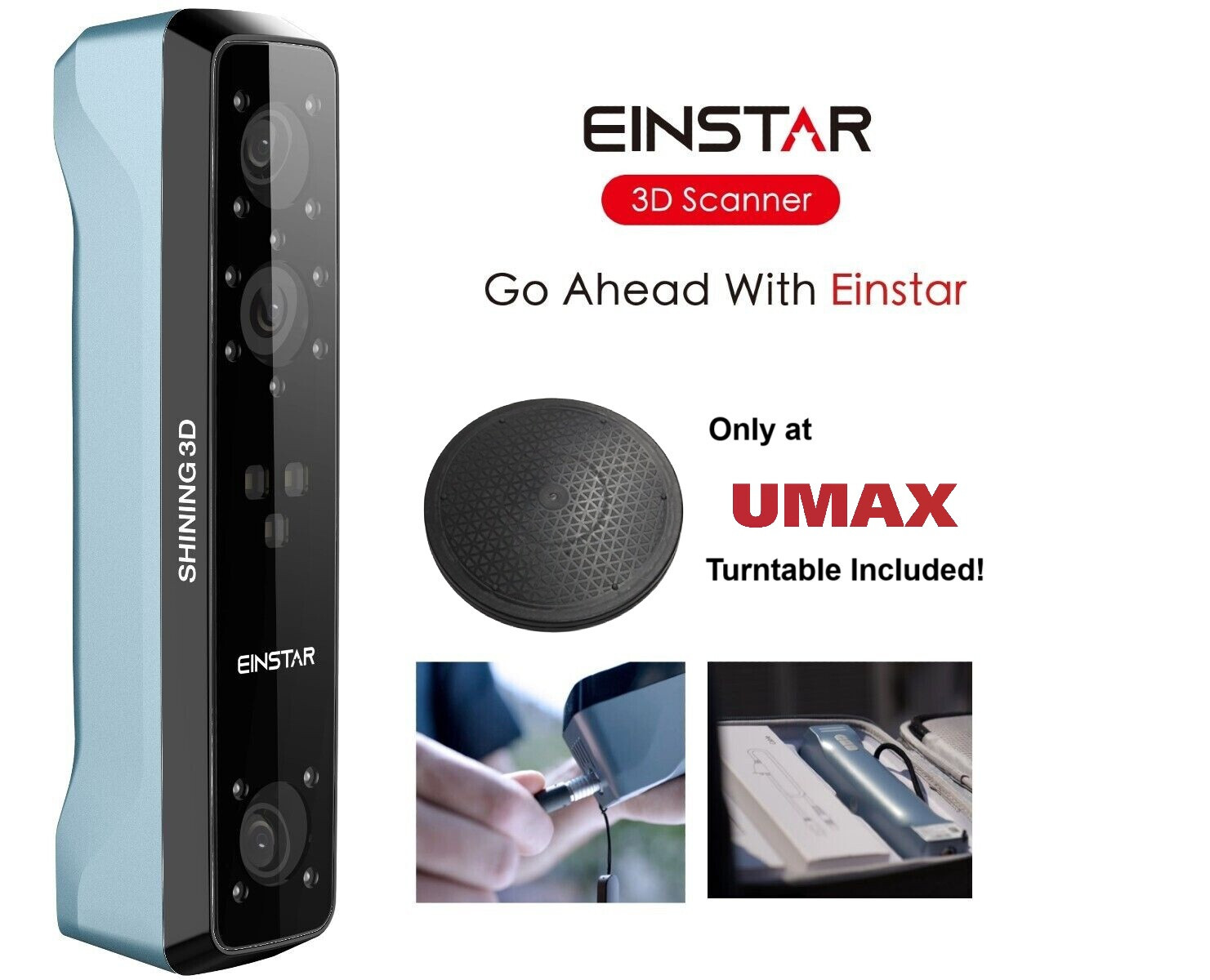 Einstar 3D Scanner Handheld + Software | US Seller | FAST Shipping | Warranty gallery