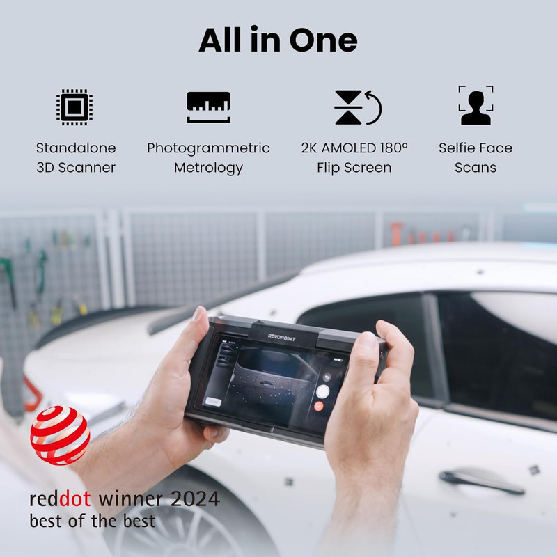 MIRACO plus 3D Scanner for 3D Printing Handheld, 3D Printer Scanner with Photogr gallery
