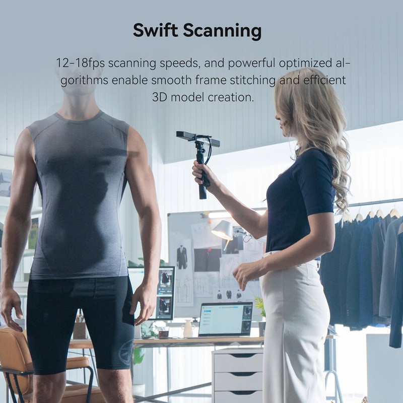 Revopoint RANGE 3D Scanner Color Scanning Human Body Car-Certified Refurbished gallery