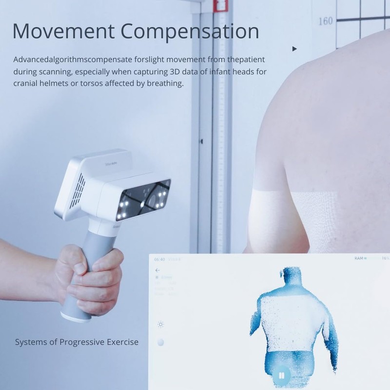 NEWEinScan Medixa Medical 3D Scanner Color Structured Light Orthotics Prosthetic gallery