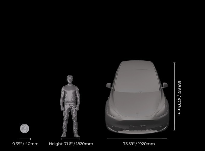 3D Scanner CREALITY CR-SCAN RAPTOR PRO "Blue Laser" gallery