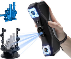 Metrox Pro 3D Scanner for 3D Printing, Industrial-Grade Precision 0.01Mm, 30+15