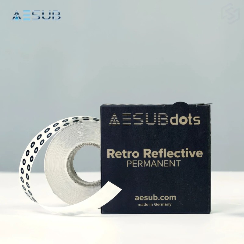 AESUBdots Retro-Reflective PERMANENT (Size: 3mm) gallery
